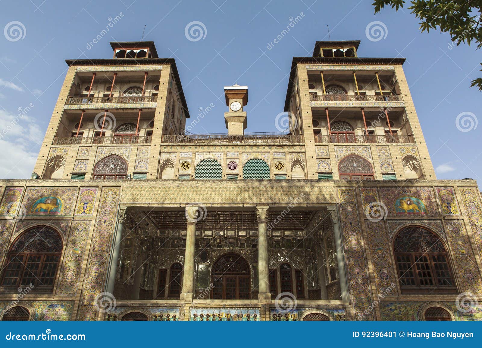golestan palace in tehran, iran